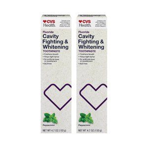 *Expired 2022* Qty (2) Sodium Monofluorophosphate Fluoride Anticavity Toothpaste